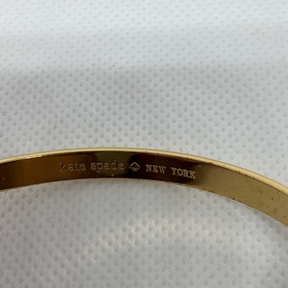 Kate Spade Gold Bangle with dust bag - Picture 2 of 2
